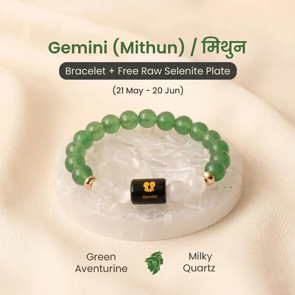 Gemini (मिथुन राशि) Zodiac Bracelet